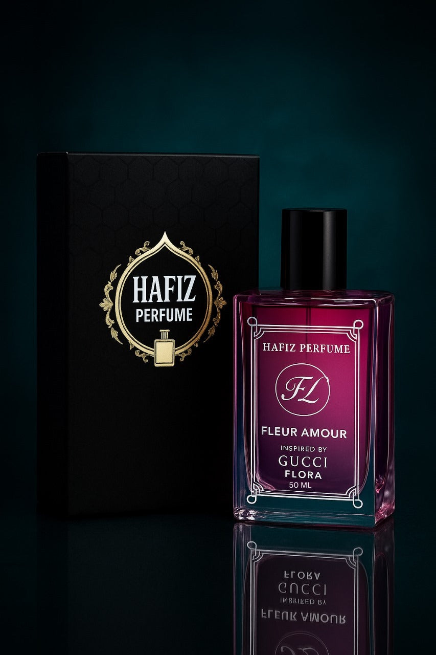 Fleur Amour By Hafiz Perfume Impression of Gucci Flora 50 ML and Women ❤️